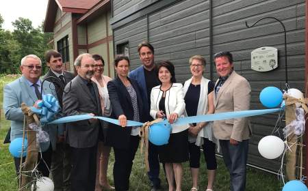 Inauguration de l'agrandissement du Centre de la Biodiversité