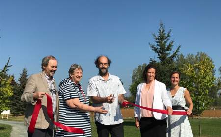 Bécancour inaugure «Les jardins du marais»