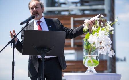 Bécancour inaugure sa tour au quai de Sainte-Angèle