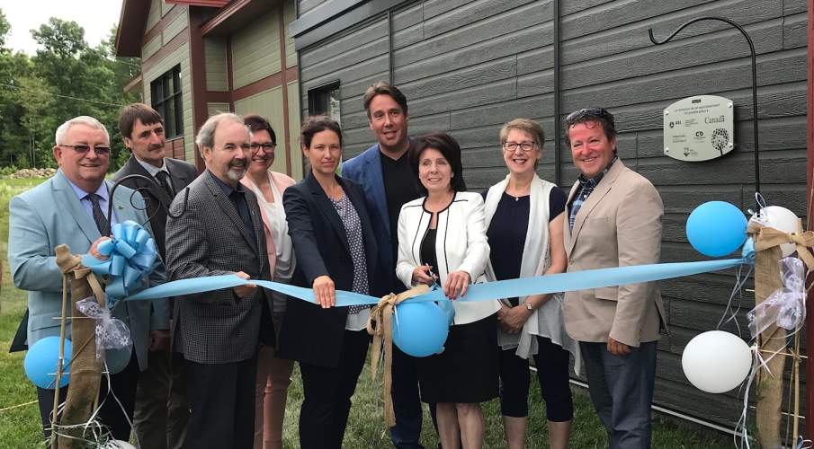 Inauguration de l'agrandissement du Centre de la Biodiversité