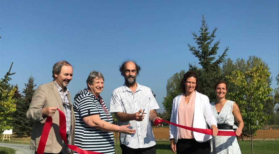 Bécancour inaugure «Les jardins du marais»